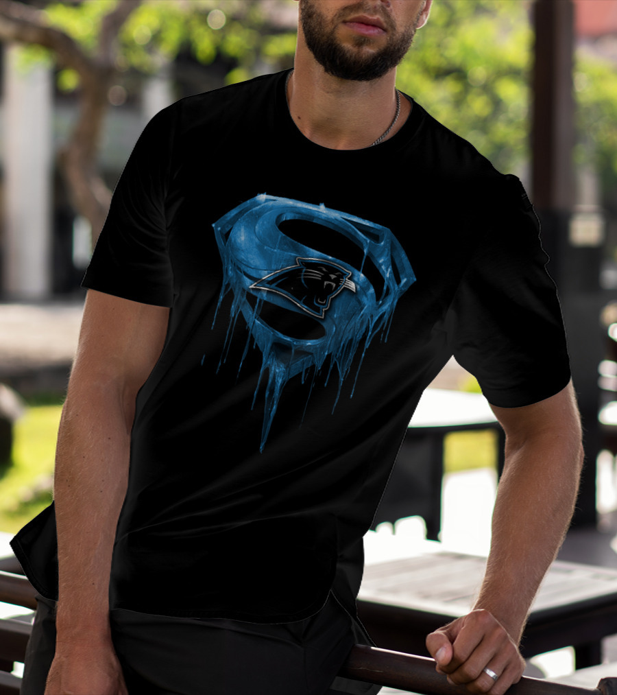 Carolina Panthers Superman Ice T-Shirt