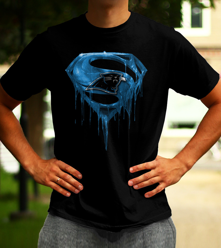 Carolina Panthers Superman Ice T-Shirt