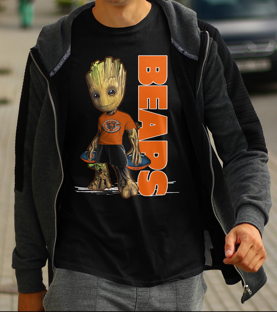 Groot Chicago Bears Football T-Shirt