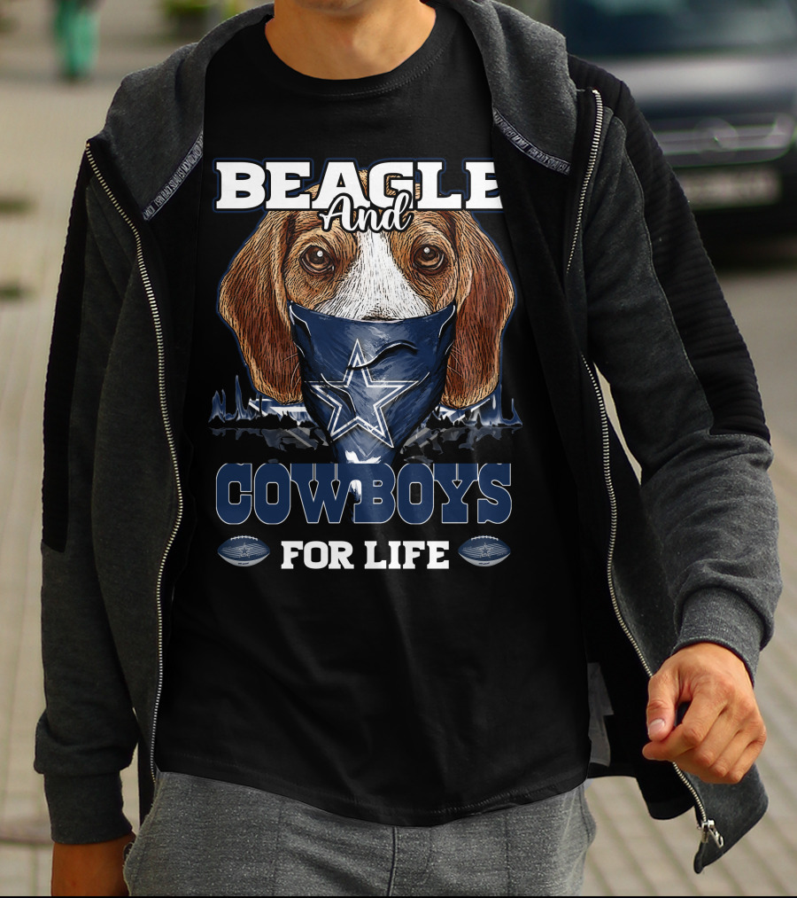 Beagle And Cowboys For Life T-Shirt