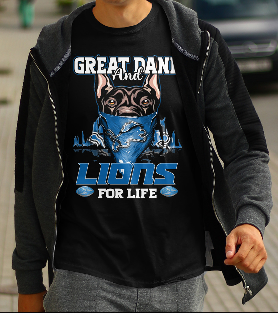 GREAT DANE AND LIONS FOR LIFE T-Shirt