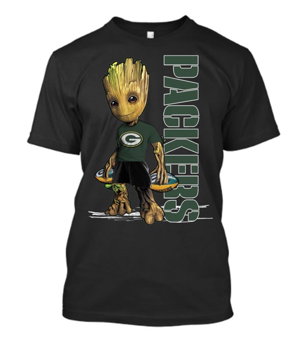Groot Green Bay Packers Football Fans T-Shirt