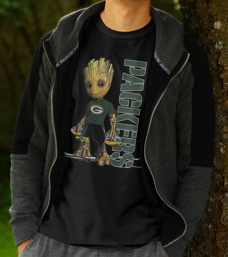 Groot Green Bay Packers Football Fans T-Shirt