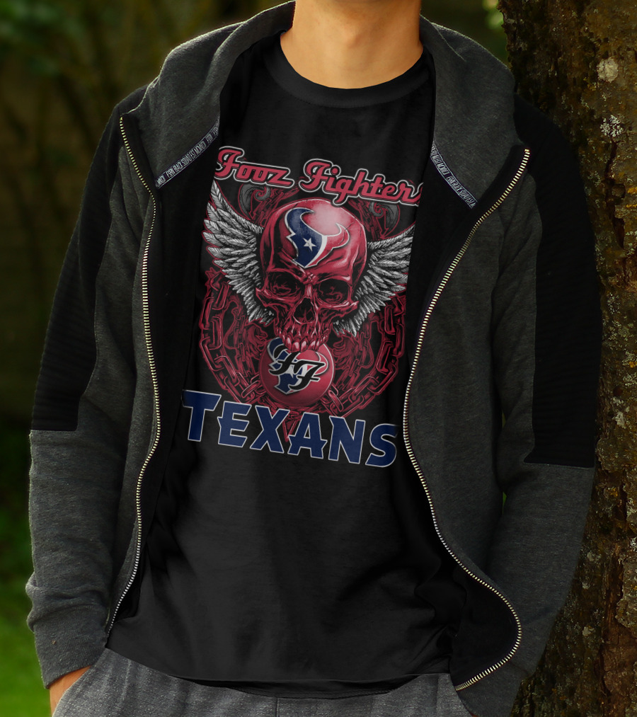 Fooz Fighters Houston Texans T-Shirt