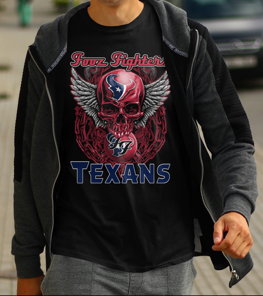 Fooz Fighters Houston Texans T-Shirt