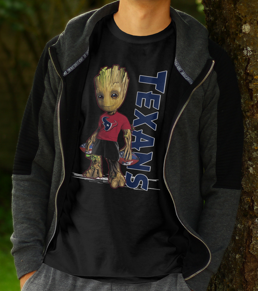 Groot Texans Football T-Shirt