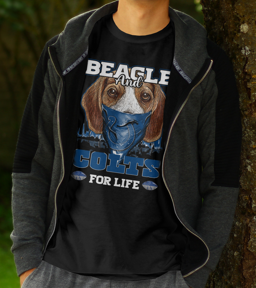 Beagle And Colts For Life T-Shirt