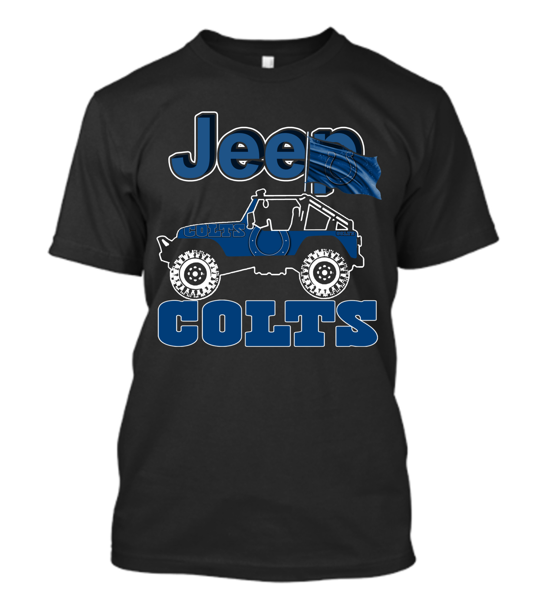 Jeep Colts Indianapolis NFL Fan Gear T-Shirt