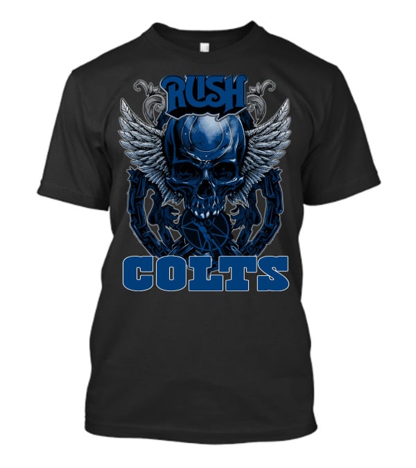 Rush Colts Winged Skull T-Shirt