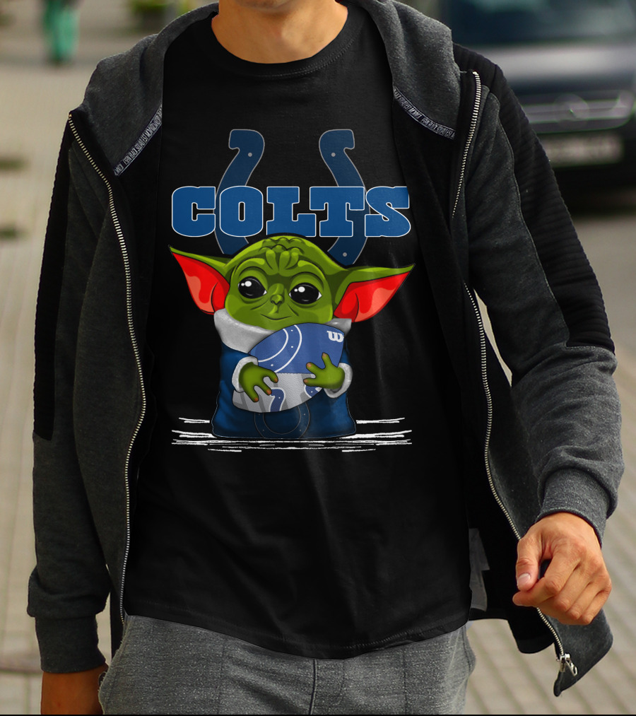 Yoda Colts Football Indianapolis T-Shirt