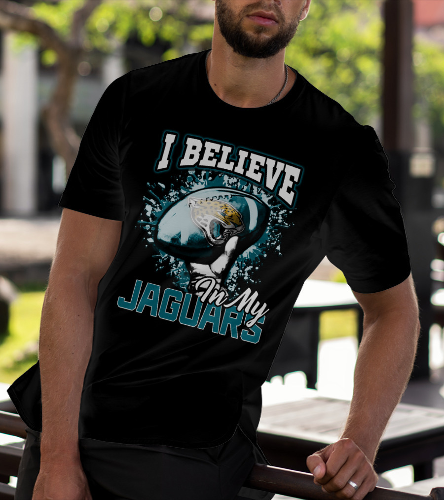 I Believe In My Jaguars Jacksonville Football Fan Support T-Shirt