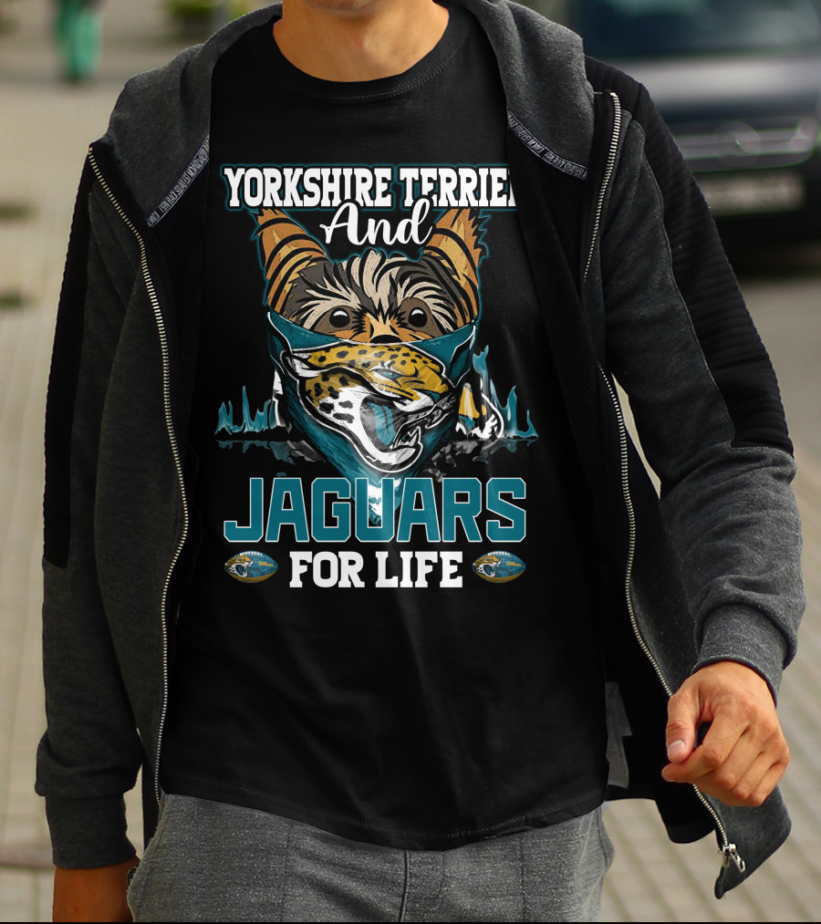 Yorkshire Terrier And Jaguars For Life T-Shirt