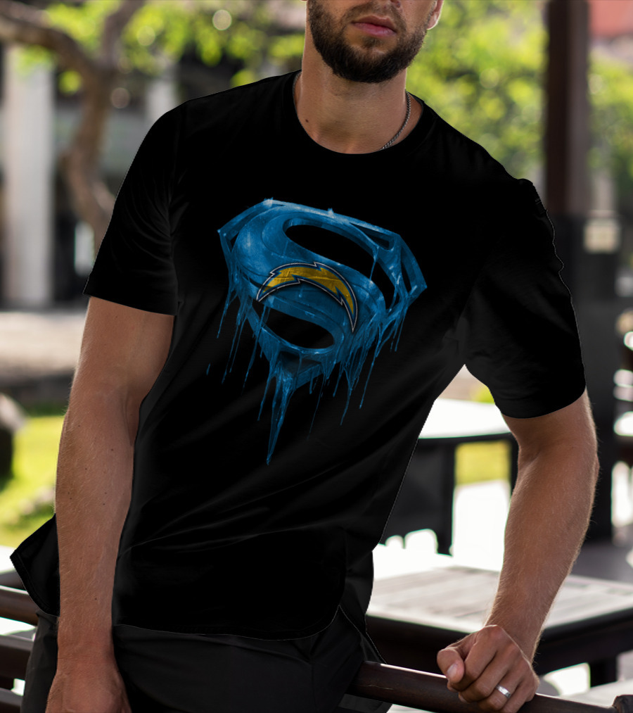 Los Angeles Chargers Superman Ice T-Shirt