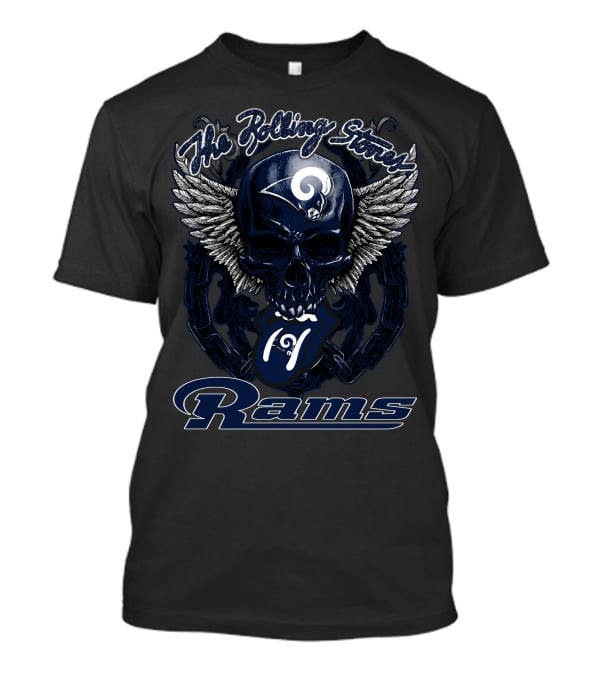 The Rolling Stones Rams Skull Wings T-Shirt