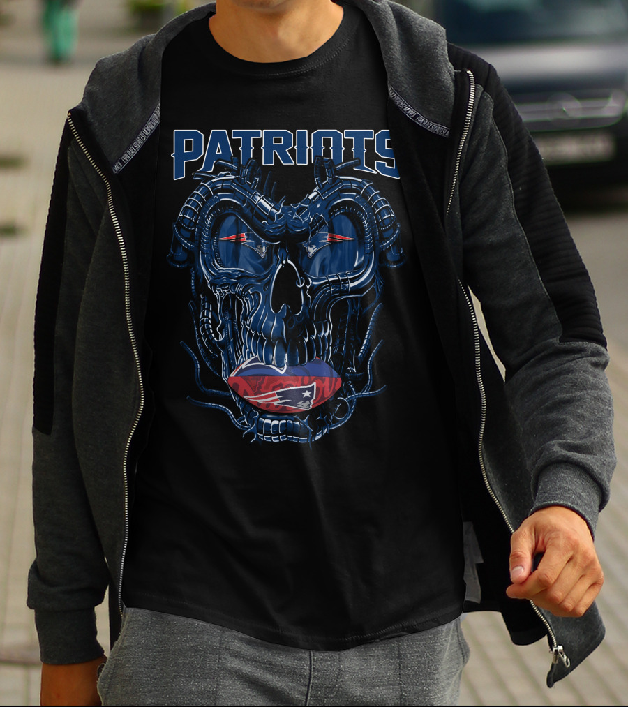 Patriots Dragonskull New England T-Shirt