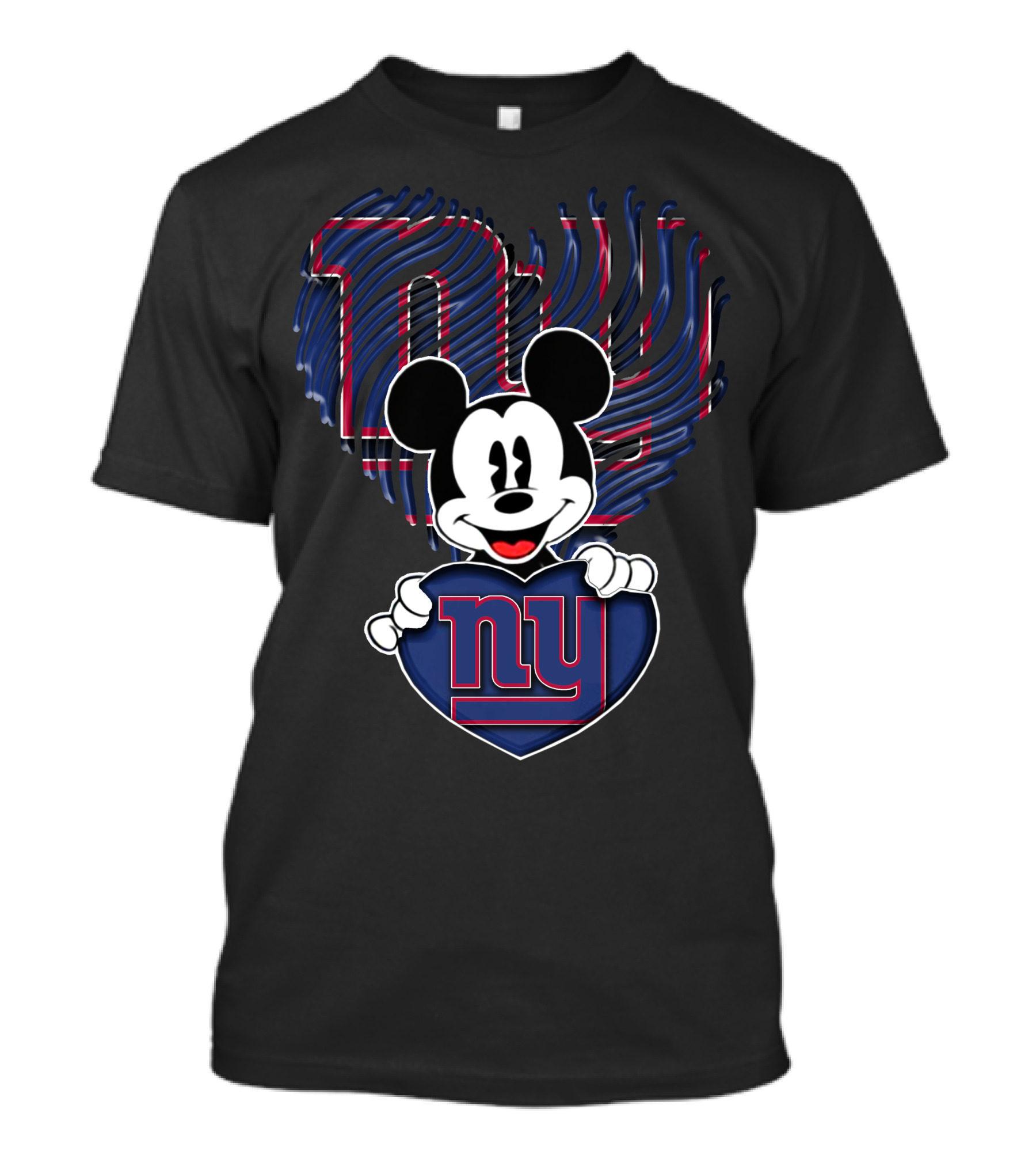 Mick NY Giants Heart T-Shirt