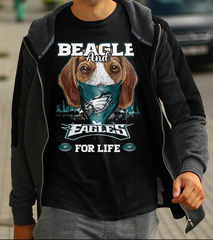 BEAGLE AND EAGLES FOR LIFE T-Shirt