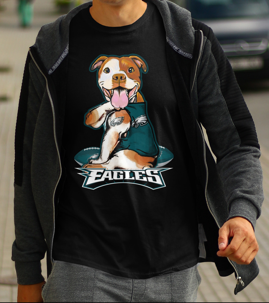 Pittbull Eagles Football Philadelphia T-Shirt