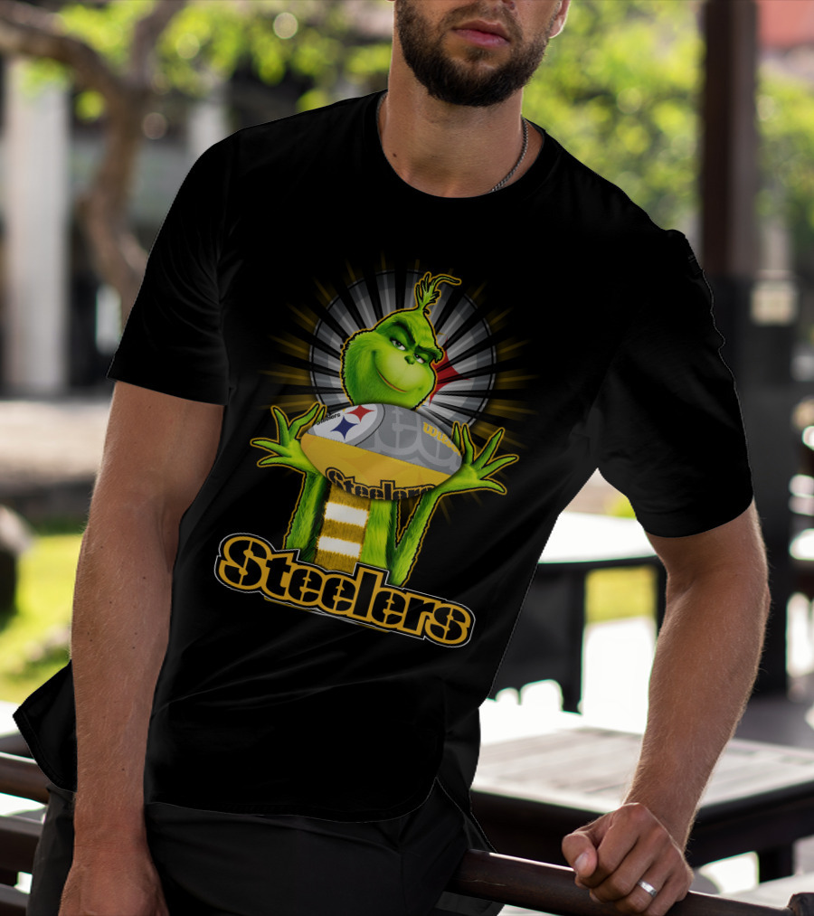 Grinch Steelers Football Fan T-Shirt