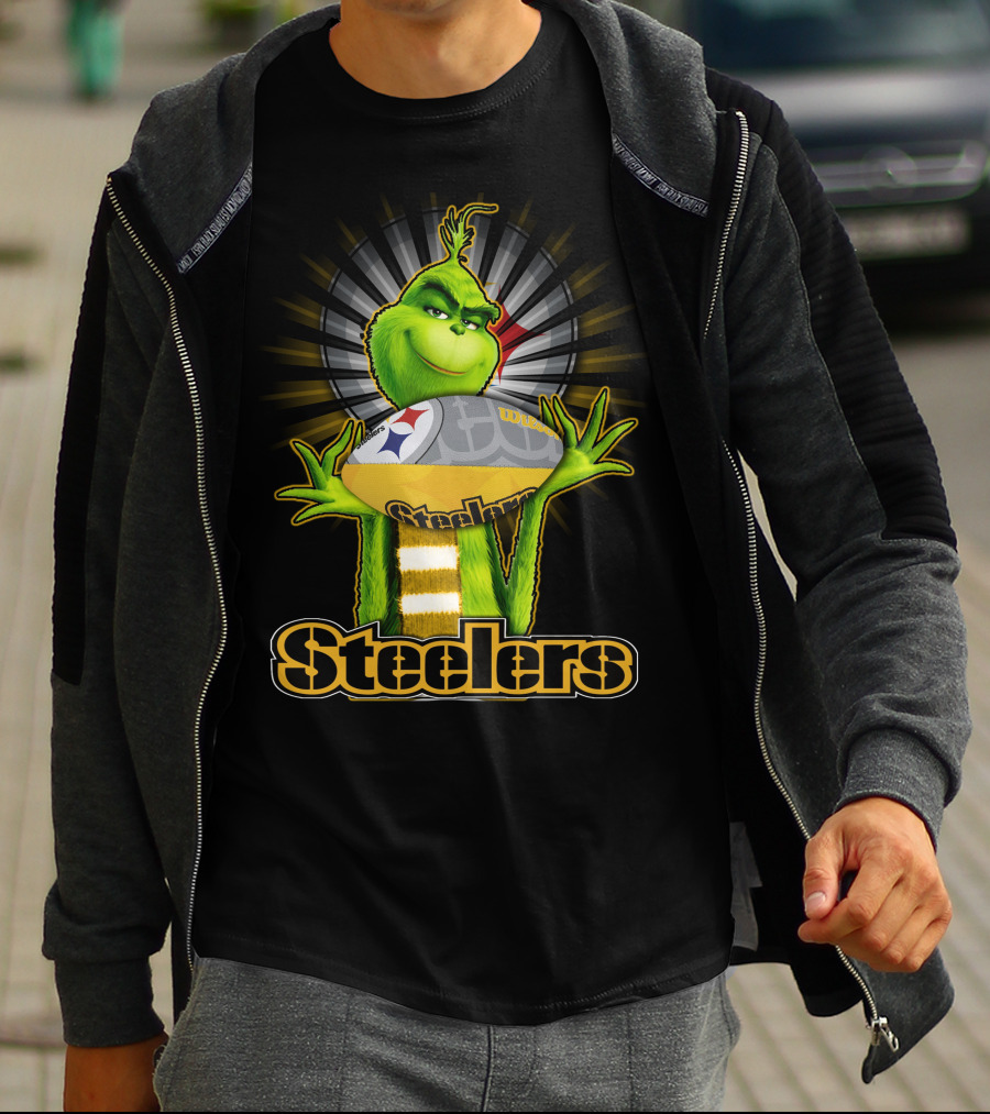 Grinch Steelers Football Fan T-Shirt