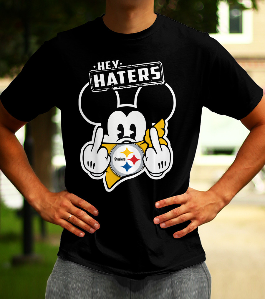 Hey Haters Mick V2 Pittsburgh Steelers T-Shirt