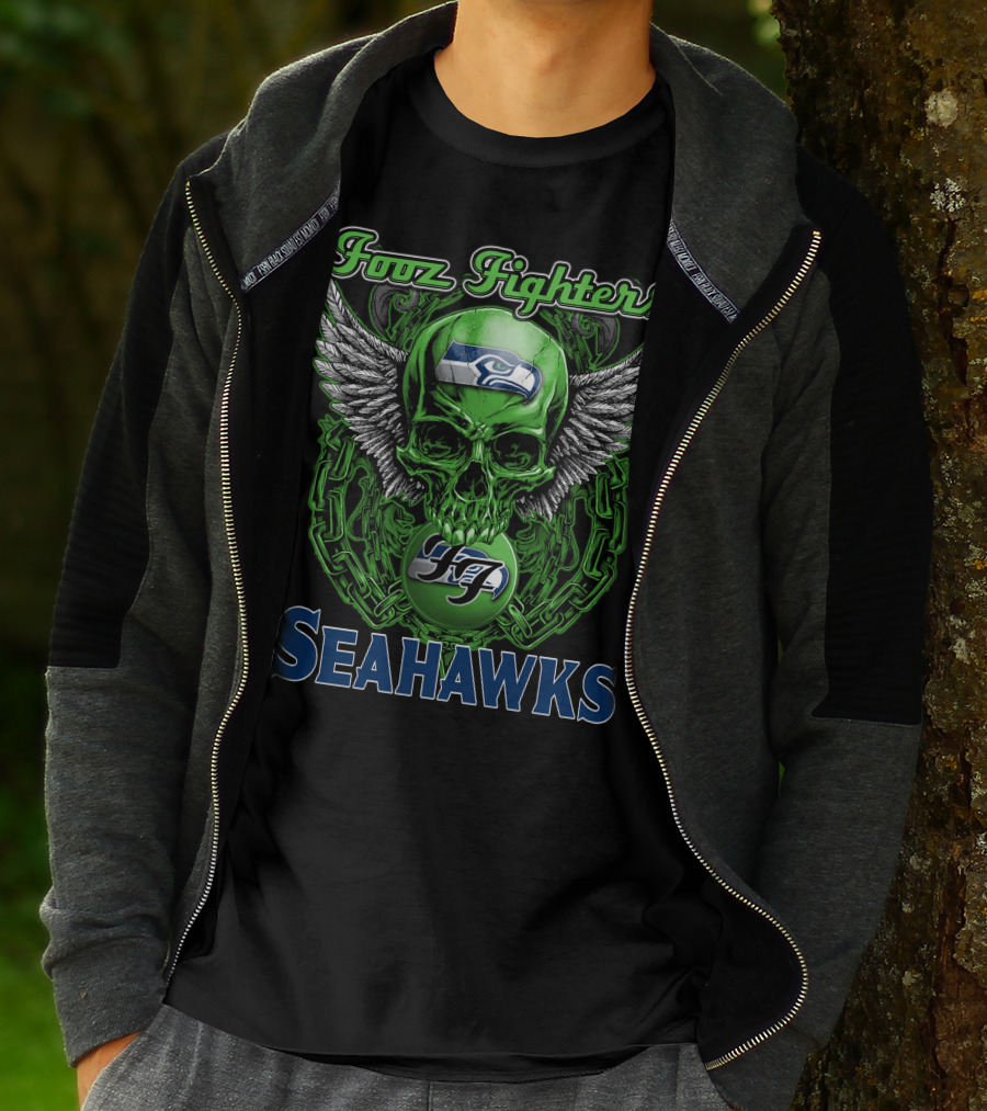 Foo Fighters Seattle Seahawks T-Shirt