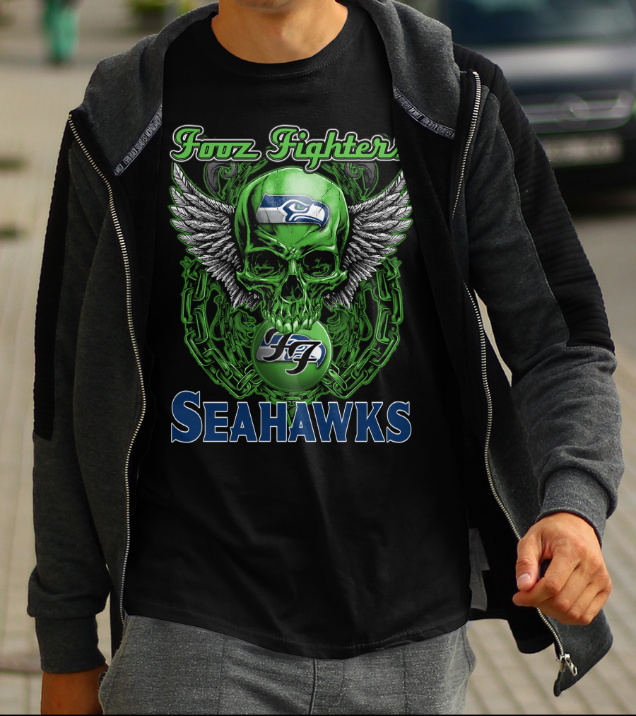 Foo Fighters Seattle Seahawks T-Shirt