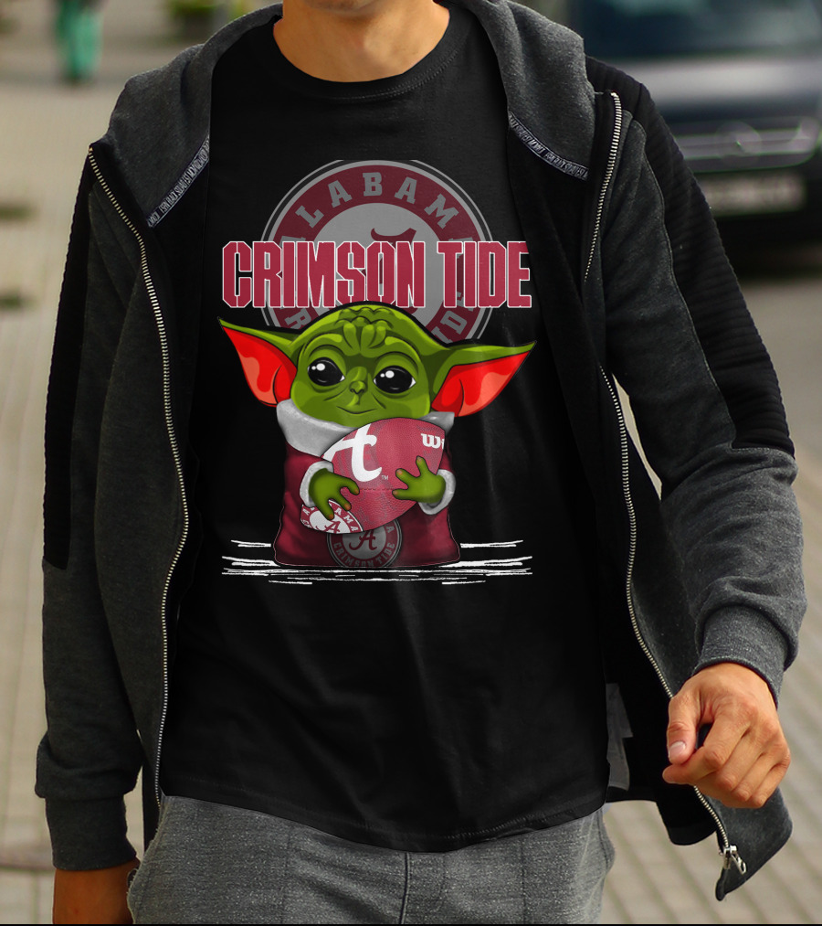 Crimson Tide Yoda Alabama Football T-Shirt