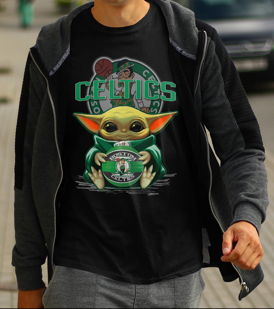 Celtics Yoda Boston Celtics T-Shirt