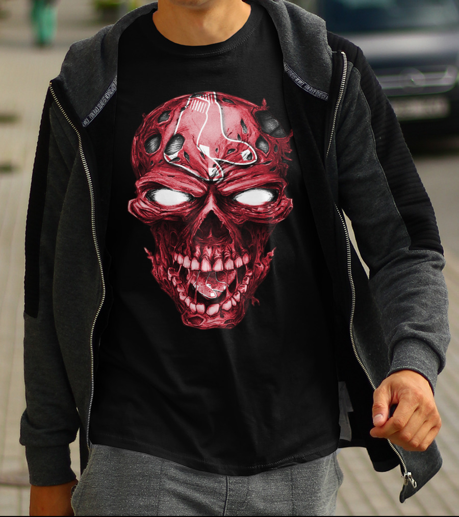 Boston Red Sox Skull T-Shirt