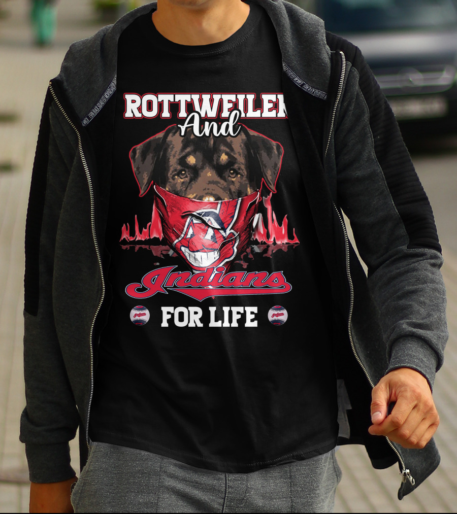 Rottweiler And Indians For Life T-Shirt