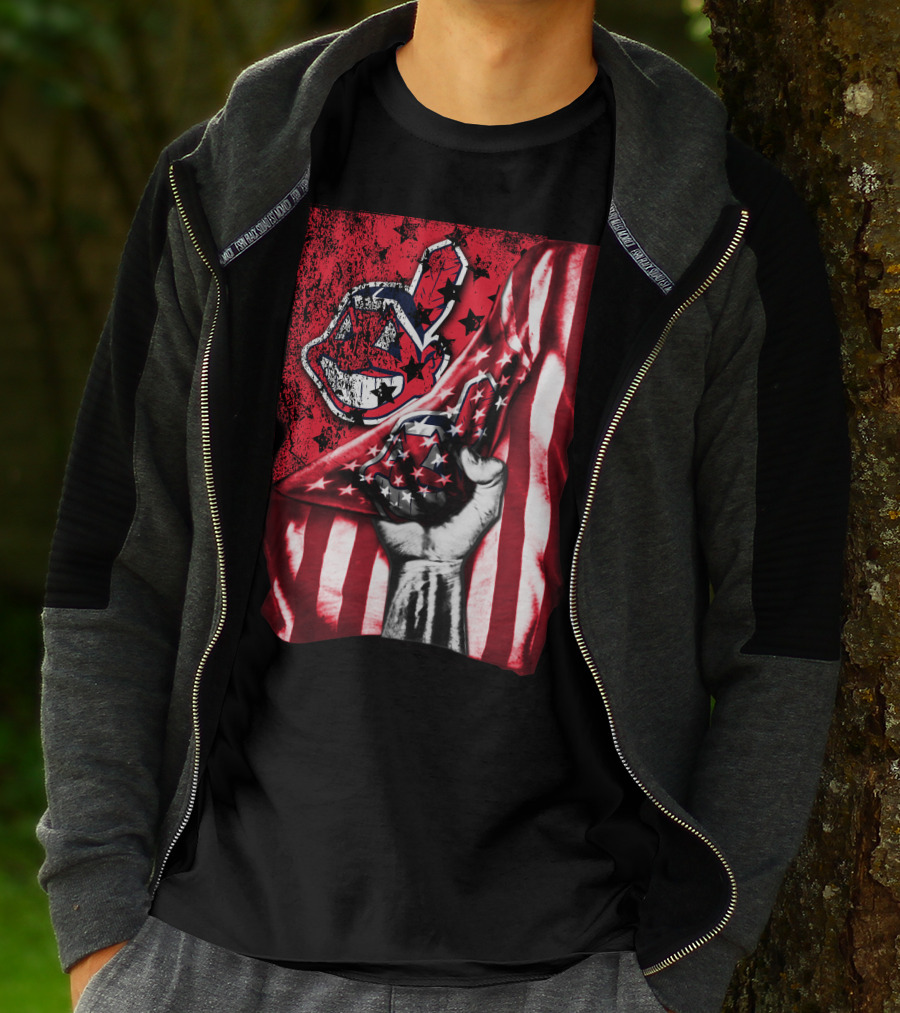 Cleveland Indians Flag T-Shirt