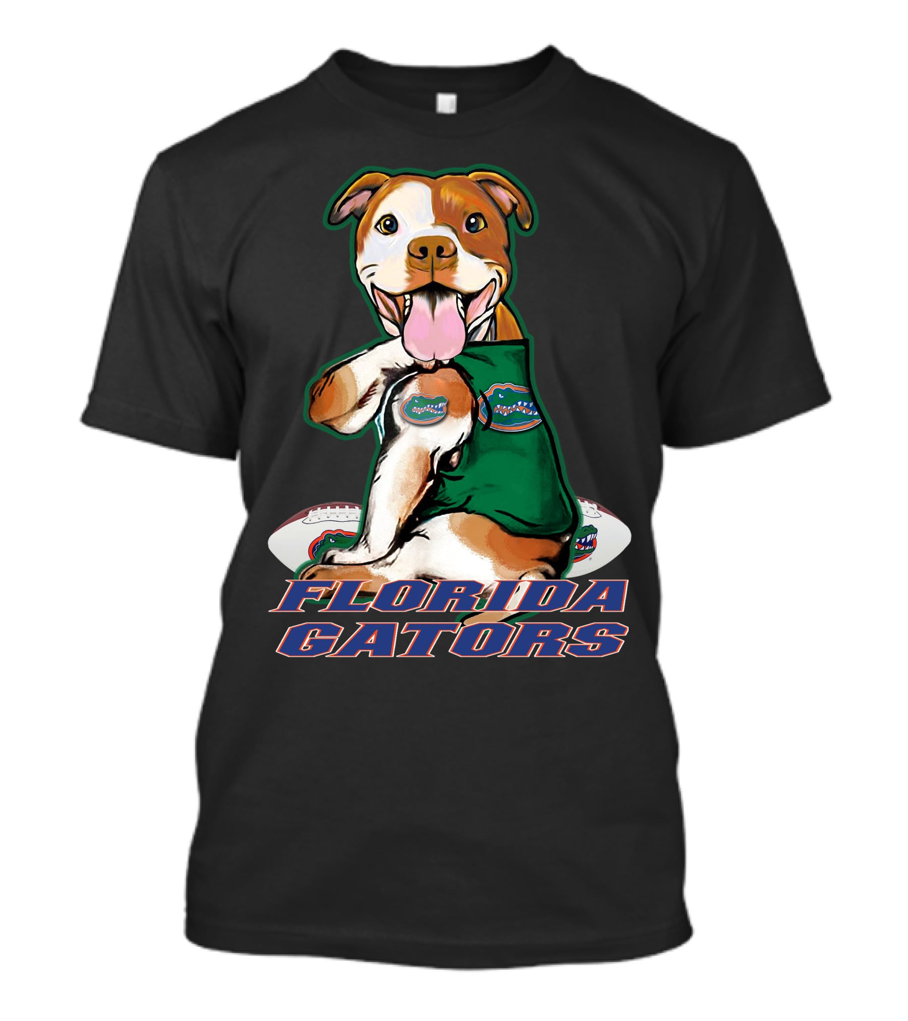 Pitbull Florida Gators Football Fan T-Shirt