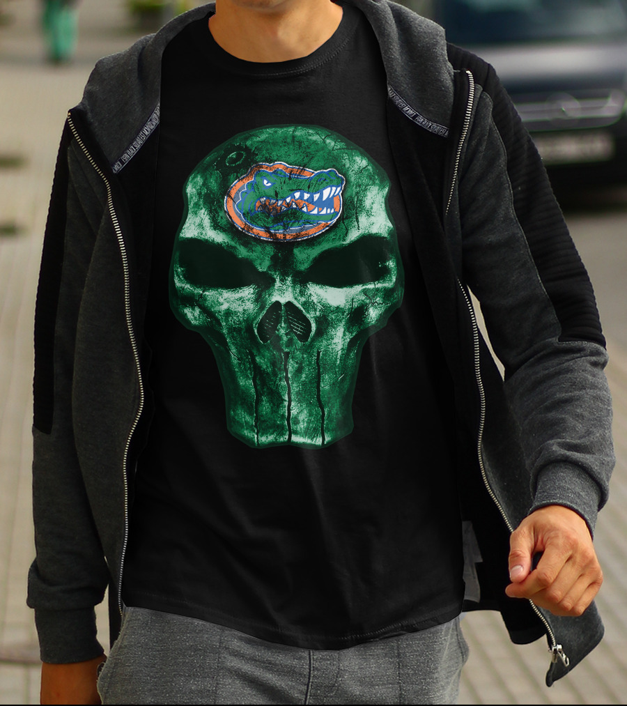 Skull Florida Gators T-Shirt