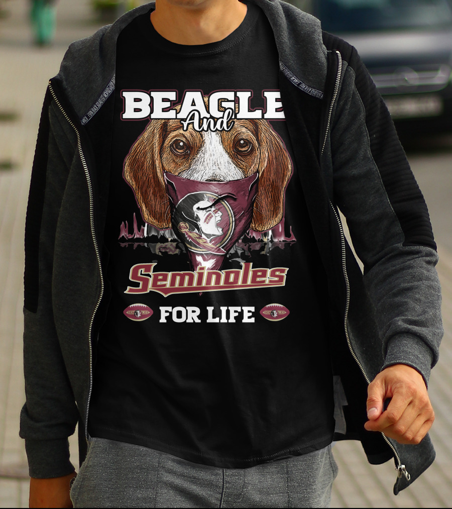 Beagle And Seminoles For Life T-Shirt