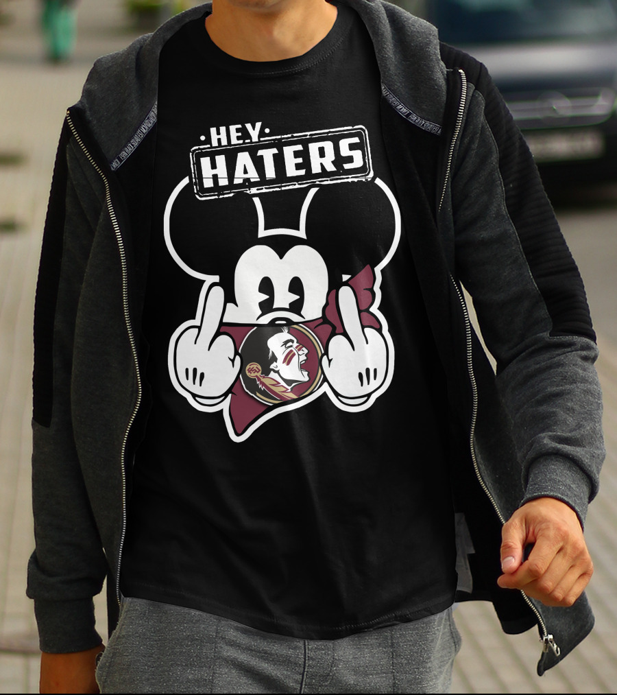 Hey Haters Mick Florida State Seminoles T-Shirt