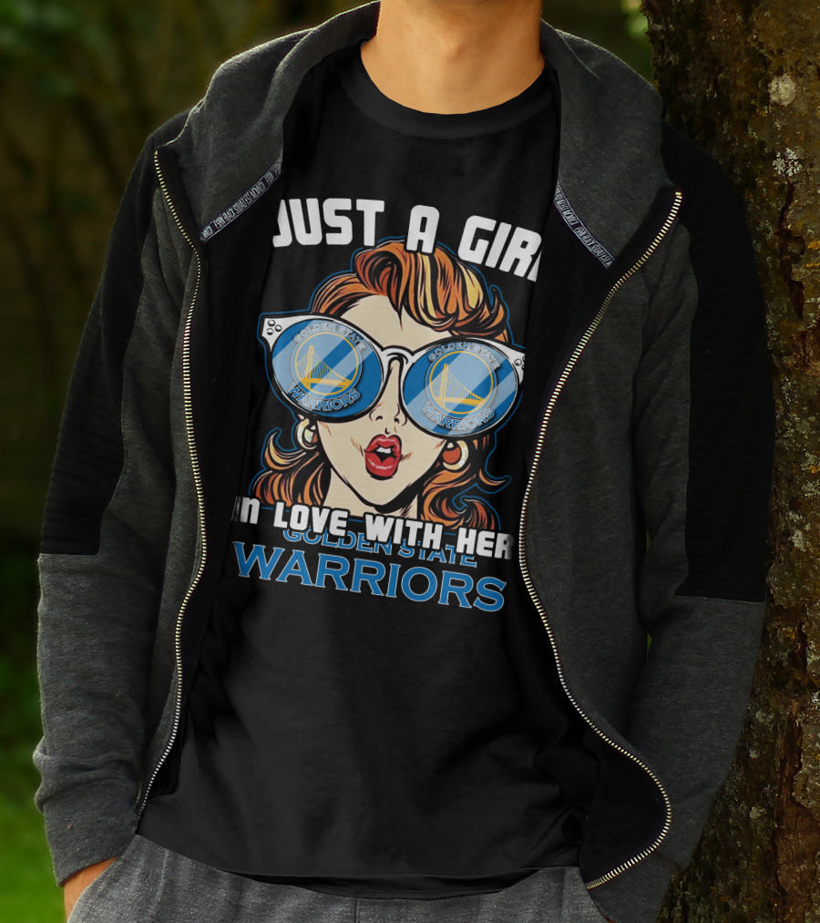 Just A Girl In Love With Her Golden State Warriors T-Shirt