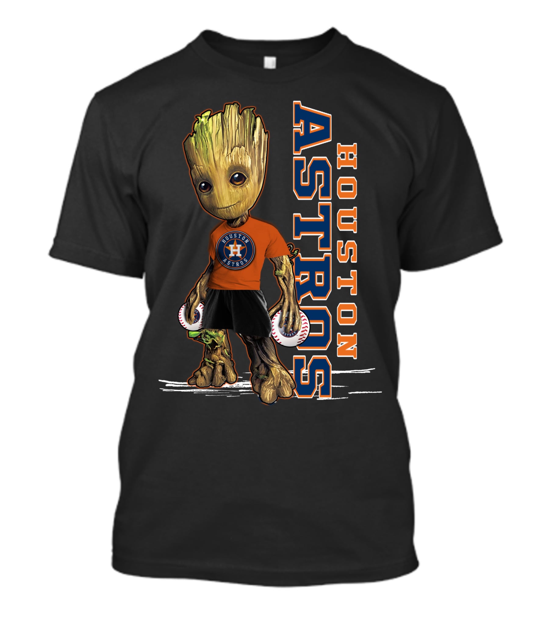 Groot Houston Astros Baseball Fan T-Shirt