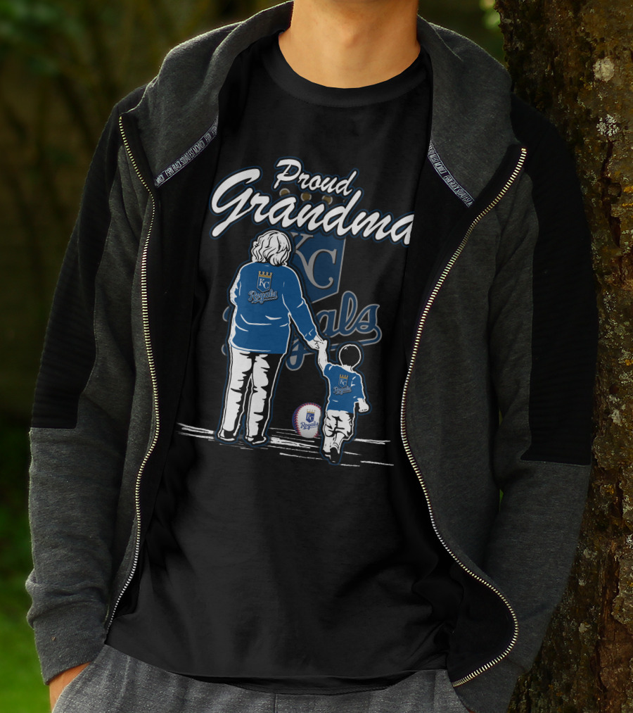 Proud Grandma Kansas City Royals KC Royals T-Shirt