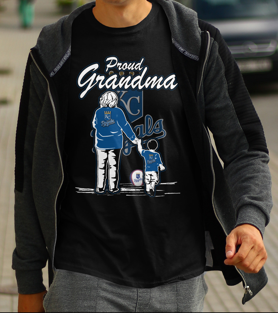 Proud Grandma Kansas City Royals KC Royals T-Shirt