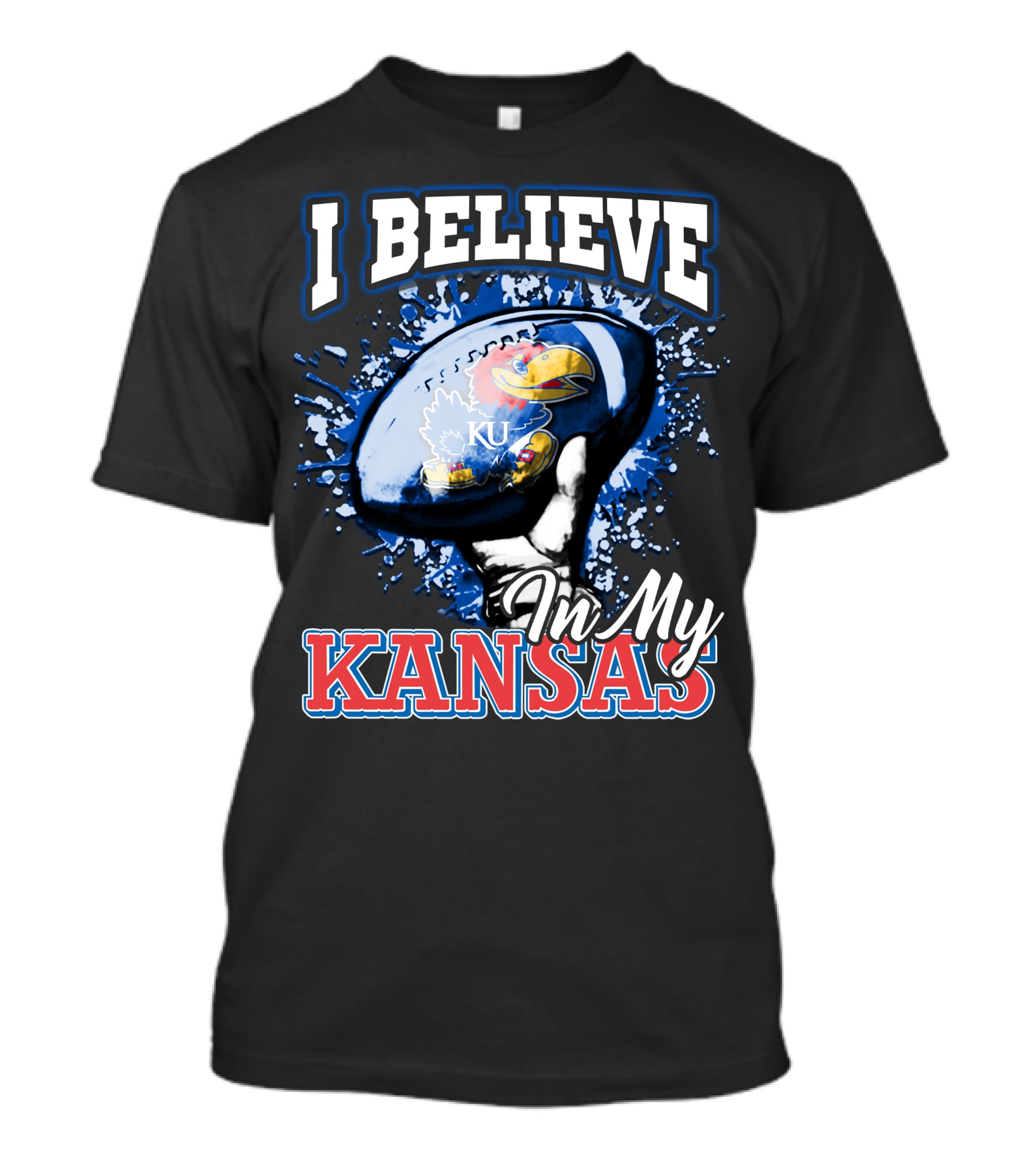 I Believe In My Kansas KU Jayhawks T-Shirt