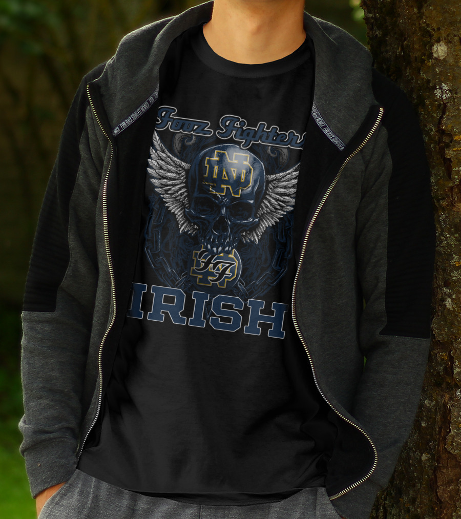 Foo Fighters Notre Dame Irish T-Shirt