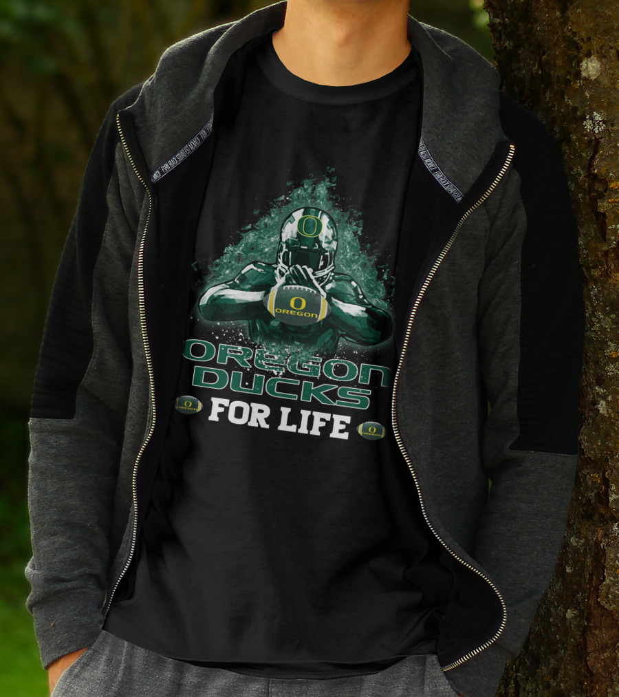Oregon Ducks Football For Life T-Shirt