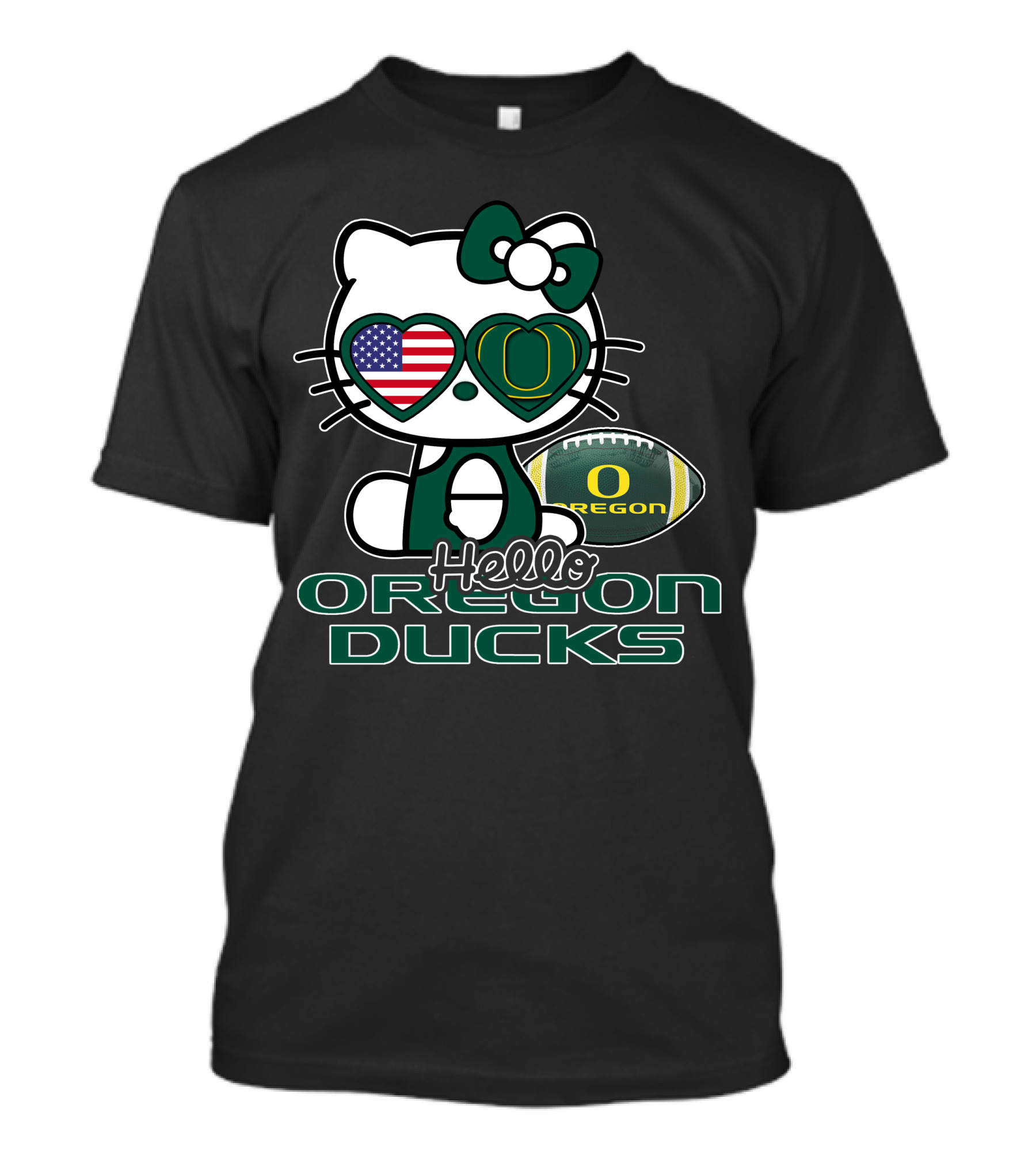Hello Oregon Ducks T-Shirt