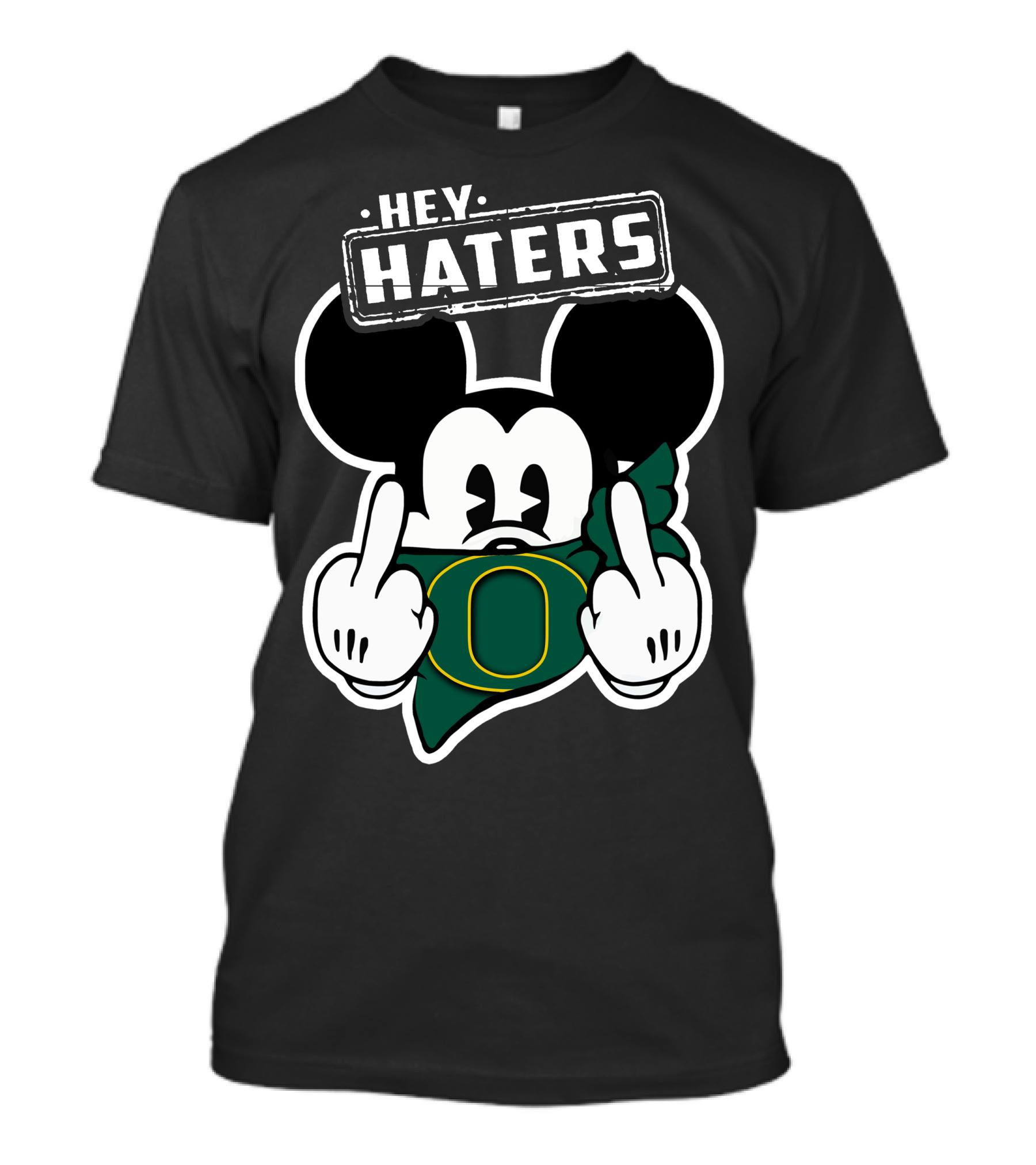 Hey Haters Mick Oregon Ducks T-Shirt