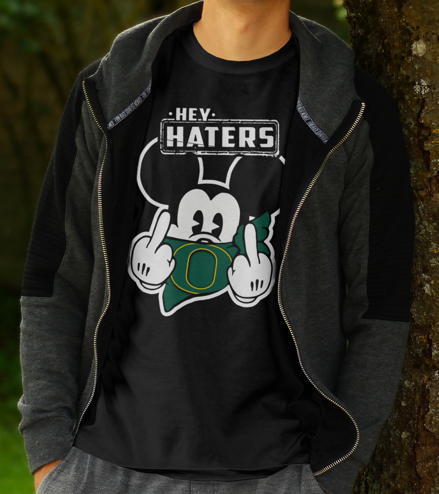 Hey Haters Mick Oregon Ducks T-Shirt