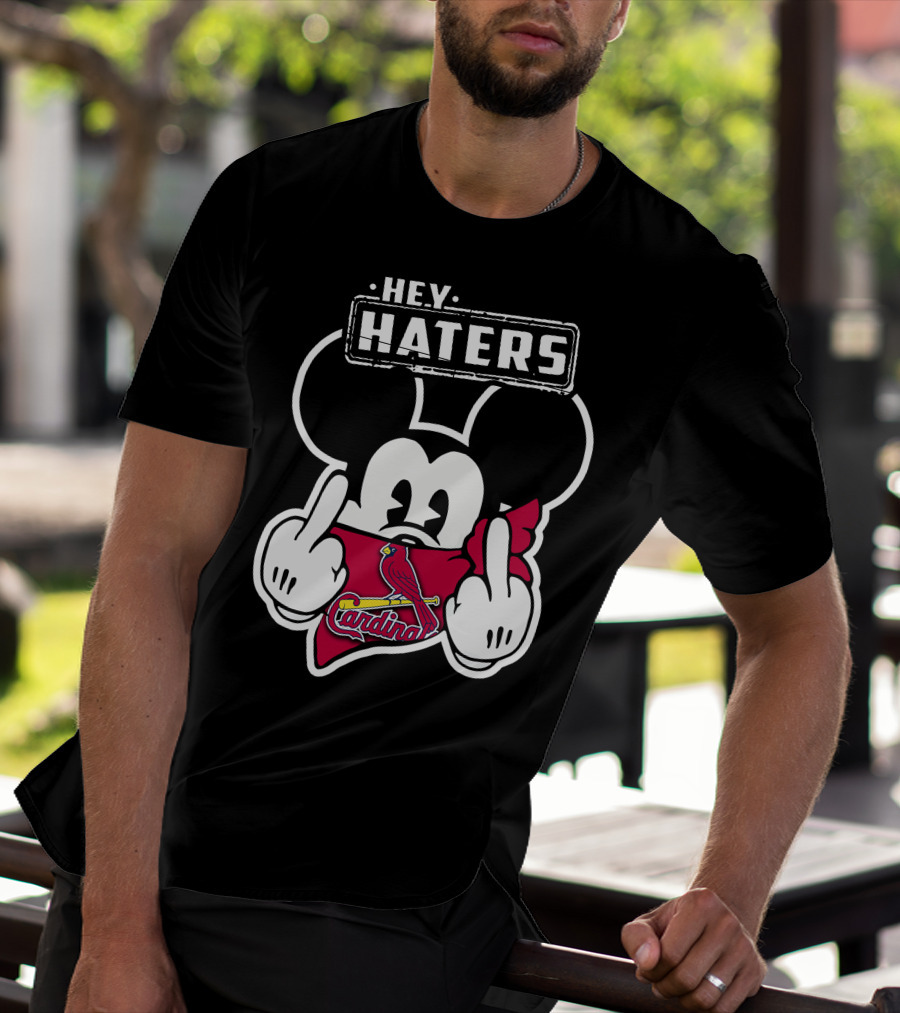 Hey Haters Mick St. Louis Cardinals T-Shirt