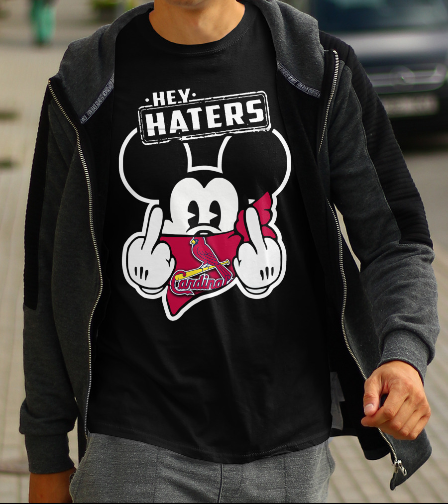 Hey Haters Mick St. Louis Cardinals T-Shirt