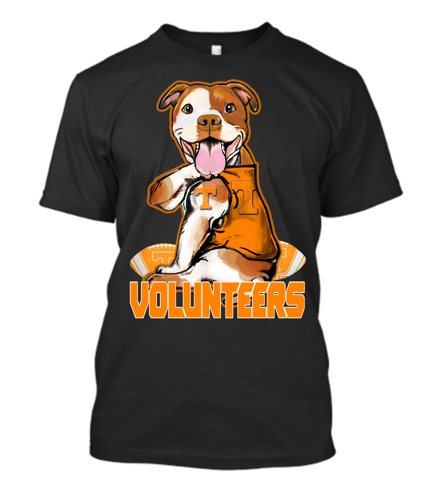 Pittbull Volunteers T-Shirt Tennessee Football T-Shirt