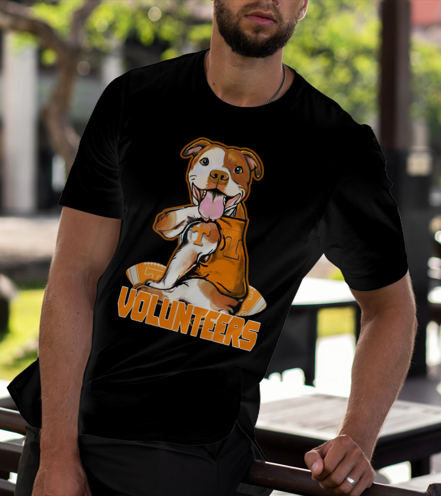 Pittbull Volunteers T-Shirt Tennessee Football T-Shirt